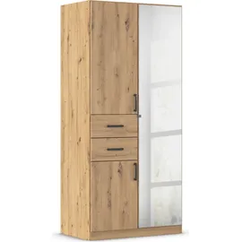 Rauch Drehtürenschrank Maika 91 x 197 x 54 cm Braun