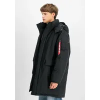 Alpha Industries Puffer Parka schwarz L