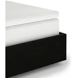 Heckett and Lane Spannbettlaken Mako-Satin 90 x 220 cm beige