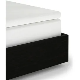 Heckett and Lane Spannbettlaken Mako-Satin 90 x 220 cm beige