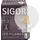 Sigor LED-Filamentlampe GLOBE 4,5W E27 2700K 470lm
