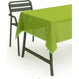 texpot Tischdecke Gartentischdecke Schaum PVC Weichschaum (1-tlg) grün Rechteckig | 130 cm x 220 cm