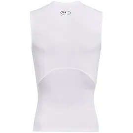Under Armour HeatGear Armour Kompressions-Tank-Top Herren 100 white/black XL