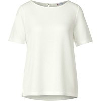 STREET ONE T-Shirt, Strick Look, für Damen, 10108 off white, 38,