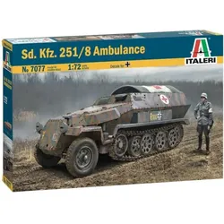 Italeri: Modell Sd. Kfz. 251/8 Ambulanz - 1:72