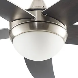 LINDBY Auraya 130 cm Deckenventilator Grau/Schwarz