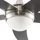 LINDBY Auraya 130 cm Deckenventilator Grau/Schwarz