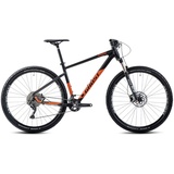 Ghost Kato Advanced Microshift 29R Mountain Bike Black/Monarch Orange matt | S/40cm