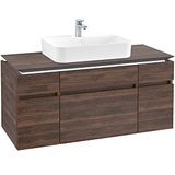 Villeroy & Boch Legato Waschtischunterschrank B758L0VH 120x55x50cm, mit LED-Beleuchtung, Arizona Oak