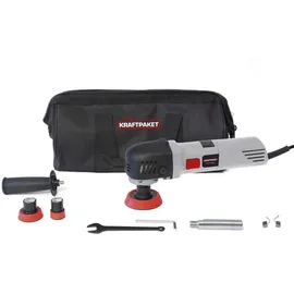 Dino Kraftpaket Rotationsschleifer Poliermaschine 30/50/74 mm Ø 710 W mit Tasche