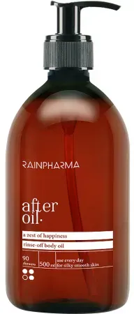 RainPharma After Oil Körperlotion Zur Anwendung Unter Der Dusche Pumpflasche 500ml