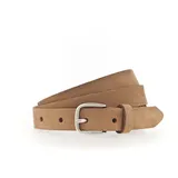 TAMARIS Gürtel Slim Velours Belt W85 cognac hellbraun - Hellbraun