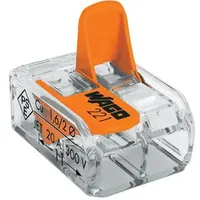 WAGO Compact-Verbindungsklemme bis 6 mm2 2-Leiter 221-612