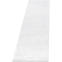 Ayyildiz Fluffy 3500 Hochflorteppich 80 x 150 cm weiß