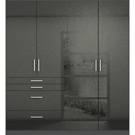 Rauch Eckschrank HOMBURG 298 x 197 x 208 cm Grau