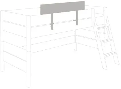 PAIDI Absturzsicherung erhöht, längs für Spiel/Hoch/Etagenbett