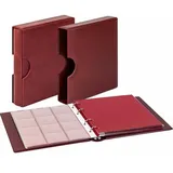 Lindner 1106EK-W Set: karat-Münzalbum CLASSIC mit Schutzkassette mit Griffmulden