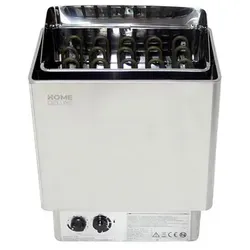 Saunaofen »KIVA«, 8 kW - silberfarben