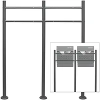 Wiltec Standfuß 2-fach Anthrazit