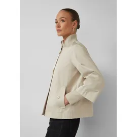 s.Oliver Jacke im Relaxed Fit mit Rippbündchen-Details - beige - 36