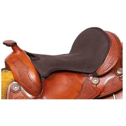 Acavallo Gelpolster Western Dri-Lex - braun