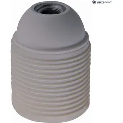 HEITRONIC ISO-Fassung E27, mit Gewinde, weiß HEI-46033