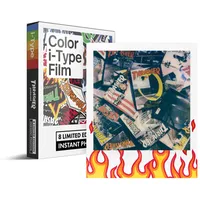 Polaroid Color film for i-Type Thrasher Edition 8 Aufnahmen,
