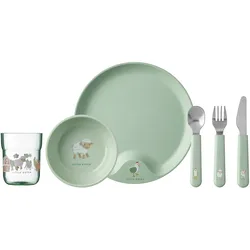 MEPAL Kindergeschirr-Set MIO 6-teilig Motiv LITTLE DUTCH Little Farm