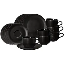 SELTMANN WEIDEN Liberty Velvet Kaffeeservice 18-tlg. schwarz
