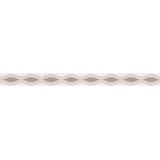 A.S. Création selbstklebende Bordüre Stick ups glatt 5,00 m x 0,05 m beige braun Made in Germany 282224 2822-24