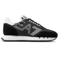 Emporio Armani EA7 Unisex. X8X101_XK257 Turnschuhe Black&white Vintage schwarz