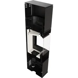 Kratki REN/M Stahl Schwarz/Abdeckplatte Glas