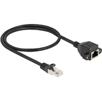 DeLock RJ50 Verlängerungskabel Stecker zu Buchse S/FTP 0,5 m
