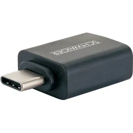 Schwaiger USB-C auf USB-A Adapter Schwarz
