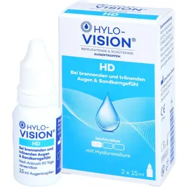 OmniVision Hylo-Vision HD Augentropfen 2 x 15 ml