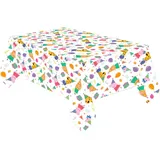Amscan Tischdecke Amscan 9918341 Peppa Pig Papiertischdecke Kindergeburtstag 1,8x1,2m