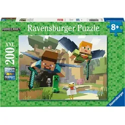 Puzzle - Tierische Abenteuer - Minecraft - 200 XXL Teile
