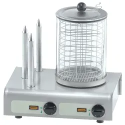 Neumärker Manufaktur Hot-Dog Station mit Toastspießen 13-50152 , Seitliche Stäbe