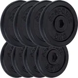 ScSPORTS® Hantelscheiben Set Gewichtsscheiben Hantelgewichte Gewichte Hantel