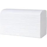 Papierhandtücher, N-Falz, weiß, 2-lagig, Zellstoff, 21x24cm, 3000 Stück