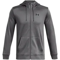 Under Armour Fleece Full Zip Hoodie castlerock black XS