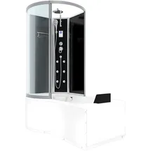 AcquaVapore Kombination Badewanne Dusche K50-R31-EC Duschtempel 100x170