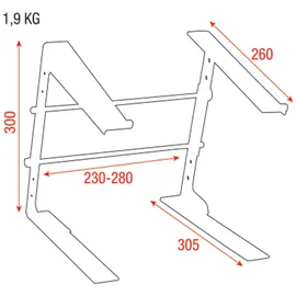 Showgear Laptop Stand