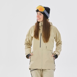 Skijacke Damen - FR900 beige, beige, S