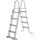 BESTWAY Sicherheitsleiter grau 122 cm