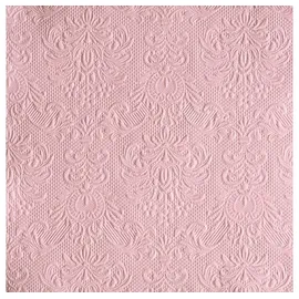 Ambiente Luxury Paper Products Ambiente - Servietten - Elegance - geprägt - 33x33cm - 15 Stück - Farbe: Pastel rose 1109
