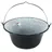 Grillplanet Gulaschkessel 10 L emailliert schwarz
