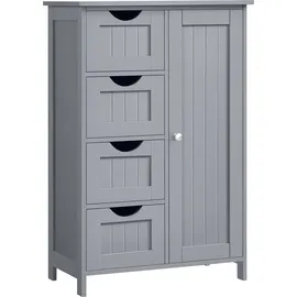 VASAGLE Badezimmerschrank 4 Schubladen
