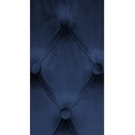 CLP Esszimmerstuhl Lisburn Samt I Stoff I Polsterstuhl Gesteppt Chesterfield Design