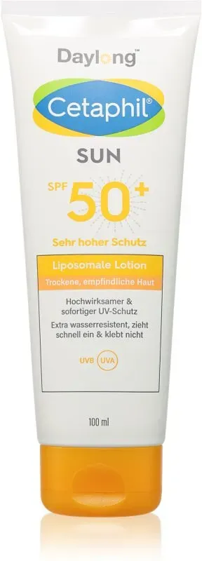 Daylong Cetaphil SUN Liposomal Lotion Bräunungsmilch für empfindliche Oberhaut SPF 50+ 100 ml